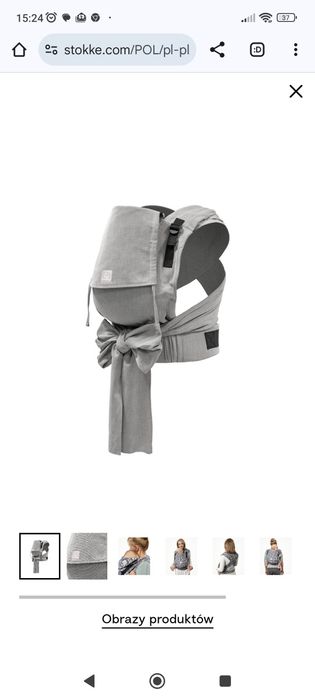 Nosidełko Stokke Limas Plus 4-18 kg + bluza polarowa do nosidła gratis