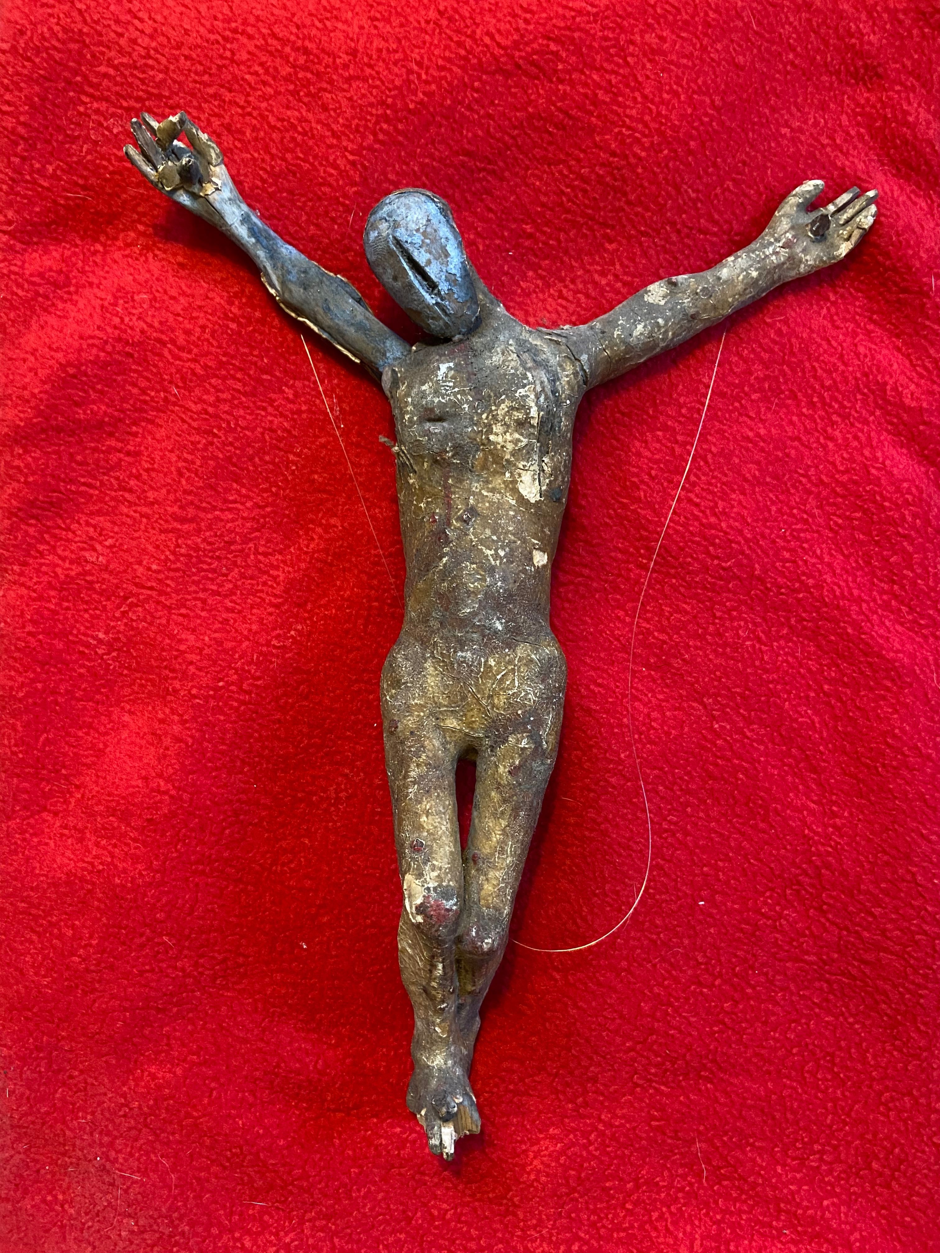 Antiga Arte Sacra Cristo Crucifixo