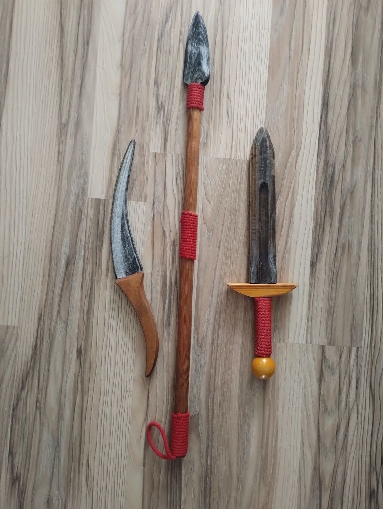 Drewniana broń miecze dla dzieci