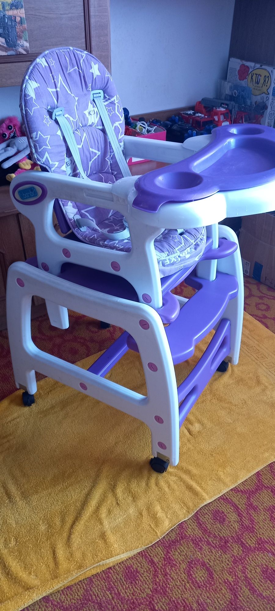 Детский столик и стульчик для кормления Bambi