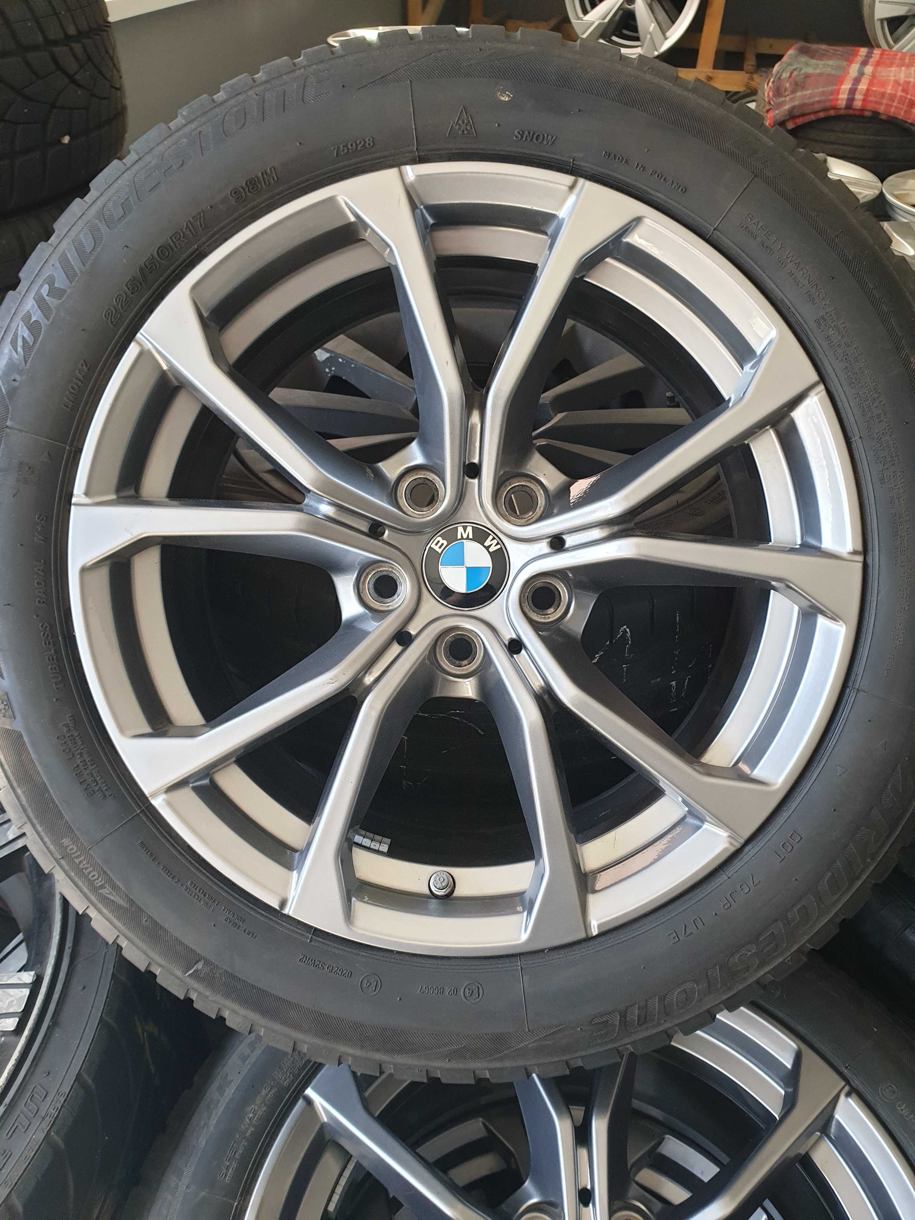 Alufelgi 17" BMW G20 G21 G30 G31 5x112 Grafit Demo jak Nowe Czujniki