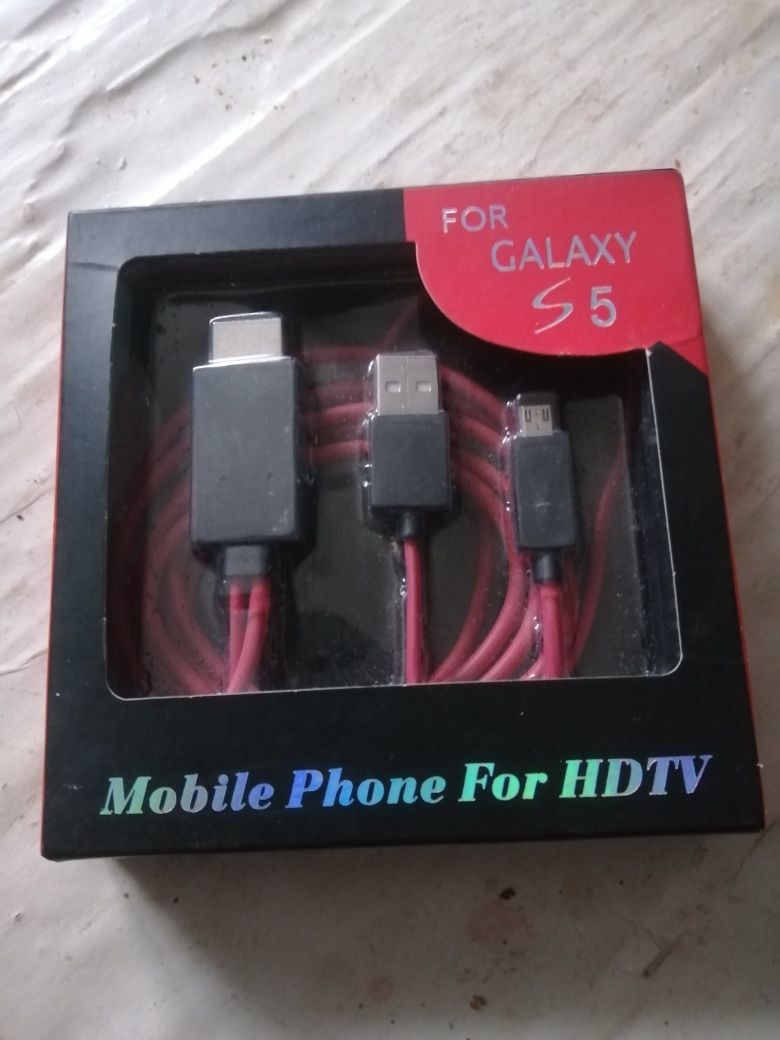 Кабель, перехідник Samsung MHL micro USB (11 pin) — HDMI