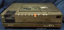 Gravador/leitor imagem Betamax C7