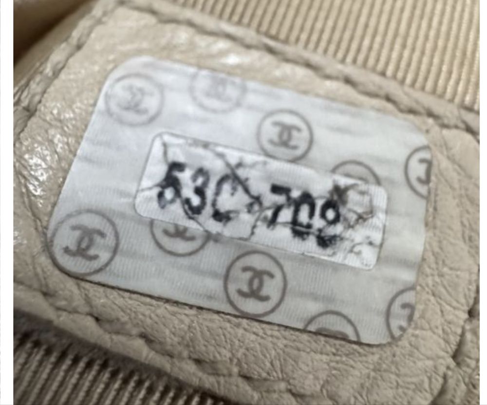 Chanel оригинал кожаная сумка шопер