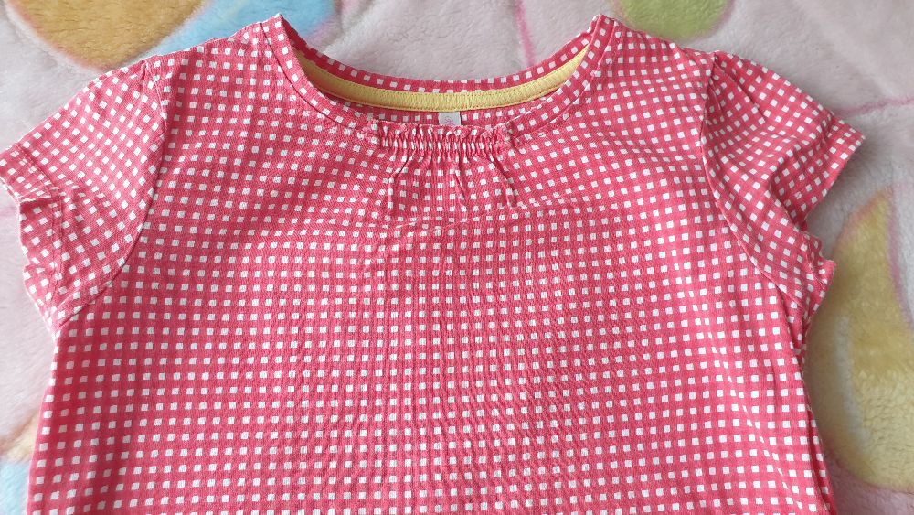 Bluzeczka krótki rękaw z leginsami Mothercare rozm 116 komplet