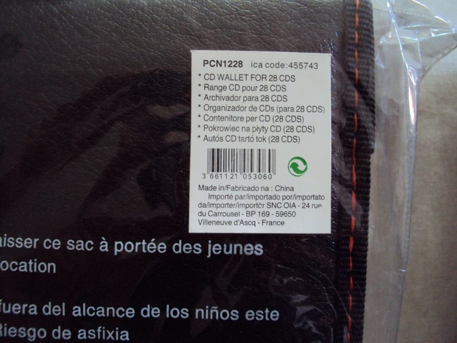 Bolsa / Arquivo para CD e DVD