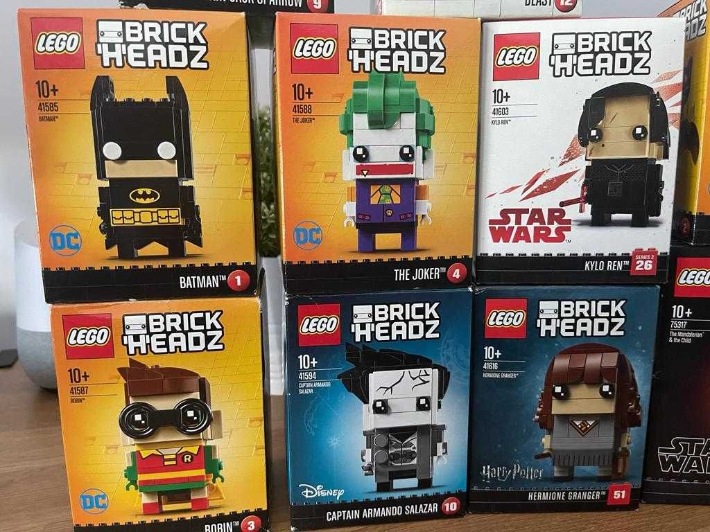 Lego BrickHeadz (DC, Harry Potter, Star Wars, Marvel) (SELADOS)