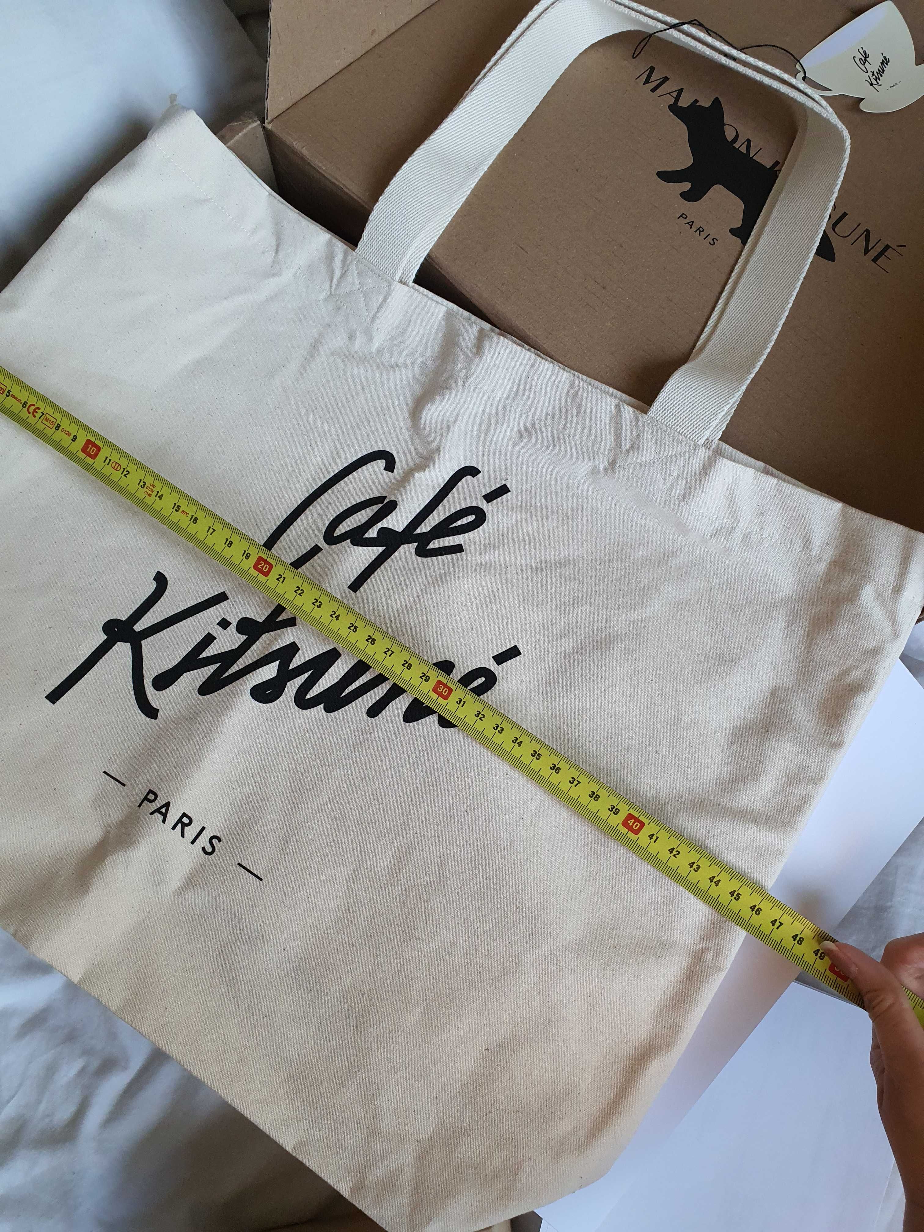 CAFÉ KITSUNÉ PARIS – Torba Typu 'Shopper' – Kremowy