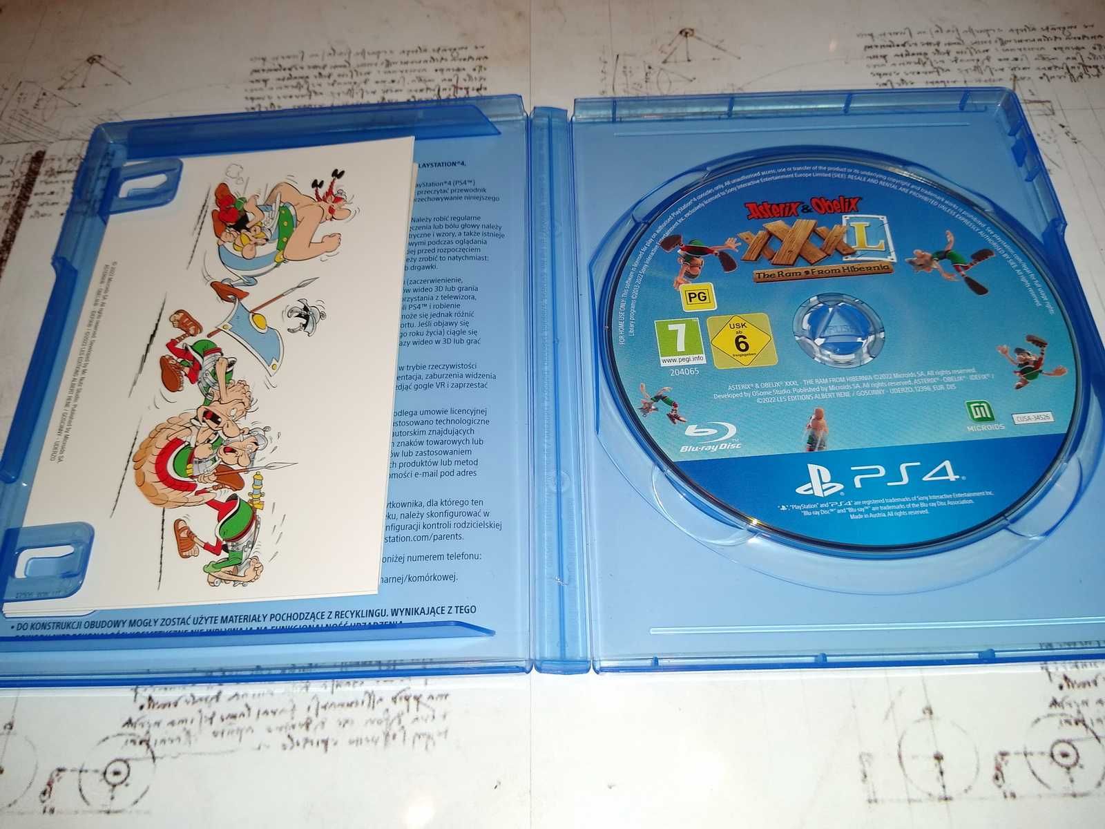 Asterix & Obelix XXXL The Ram From Hibernia PS4 polska wersja bez rys