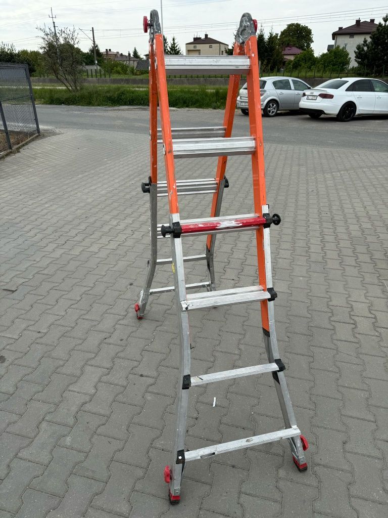 Drabina rozkładana Altrex Varitex Teleprof  4x4