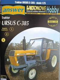 Model kartonowy Answer 3/2019: Traktor URSUS C-385