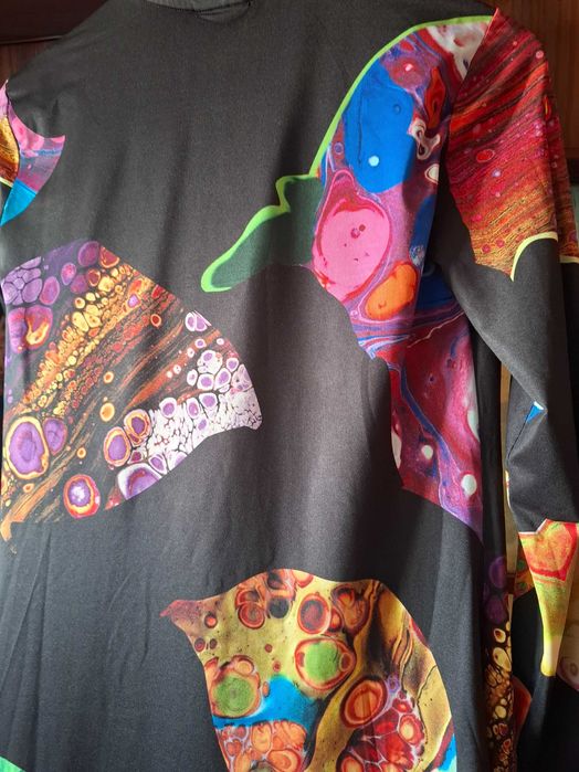 Sukienka desigualefekt mineralny Christian Lacroix