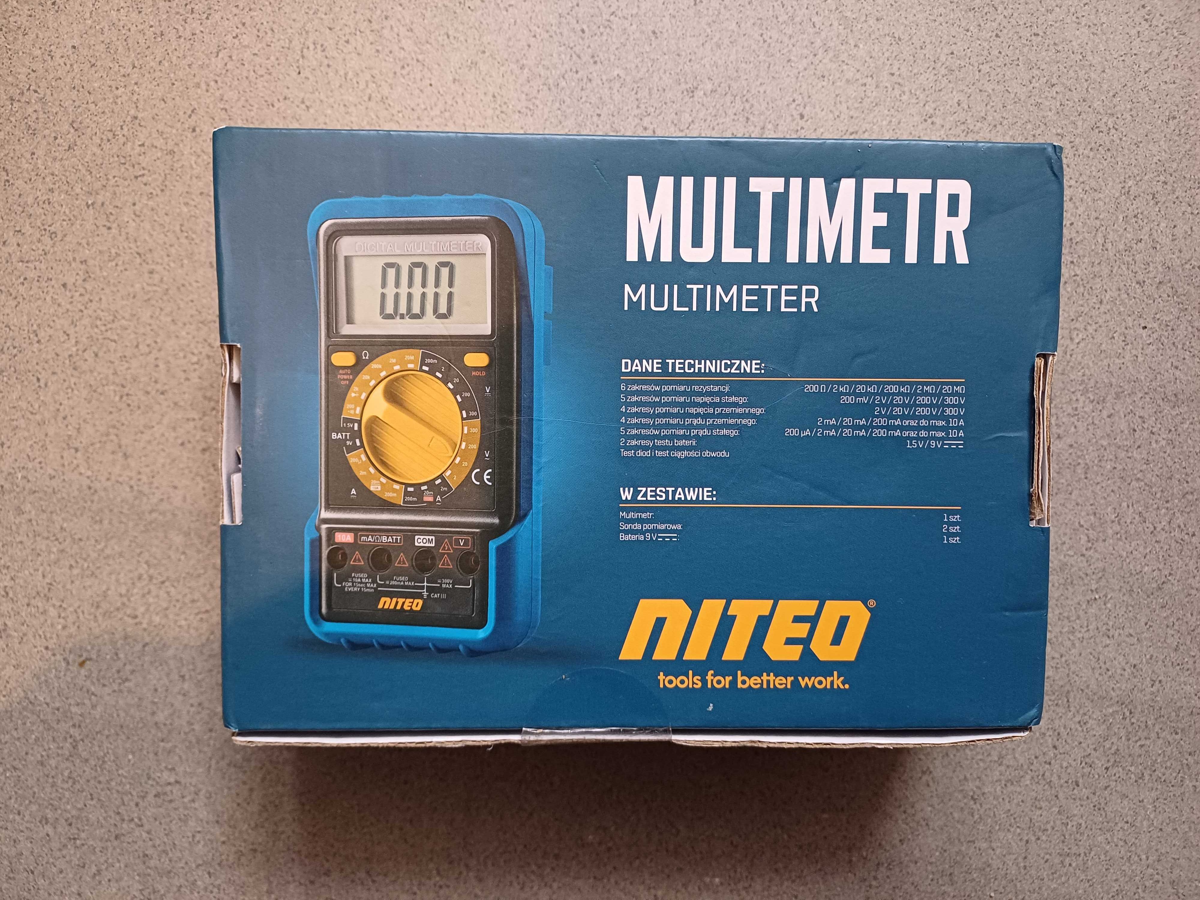 Multimetr Niteo tools for better work