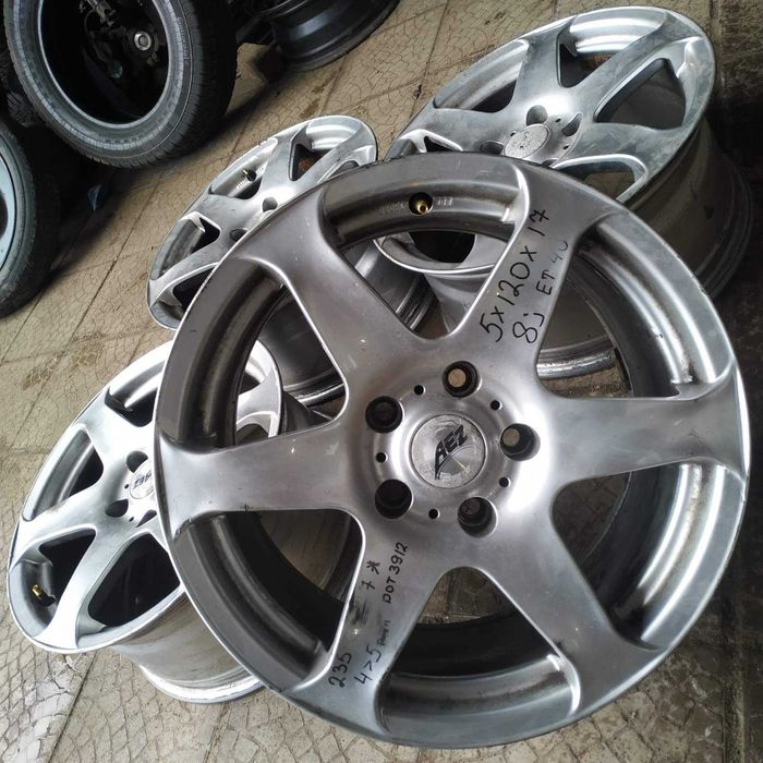 5 120 R17 BMW Диски  легкосплавні титани