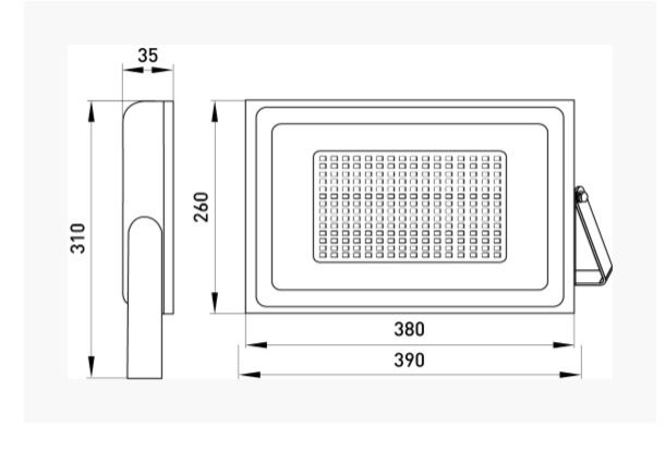 Прожектор светодиодный 200W