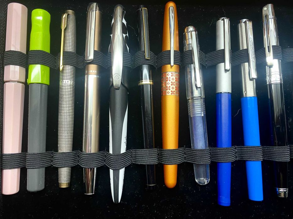 Wielka kolekcja ok. 170 piór wiecznych