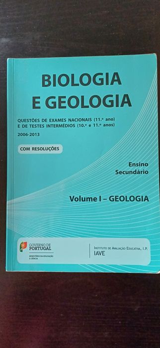 Livros do iave para o exame de Biologia e Geologia