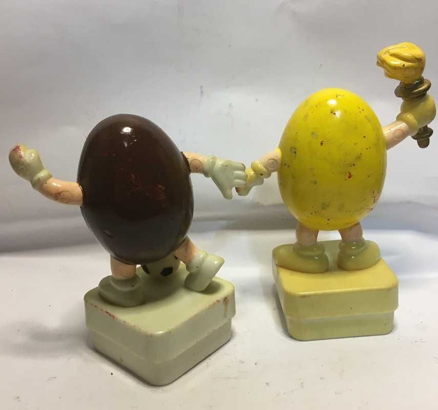 Stare figurki M&Ms 1991 i 1992 r. kolekcje zestaw 2 szt.