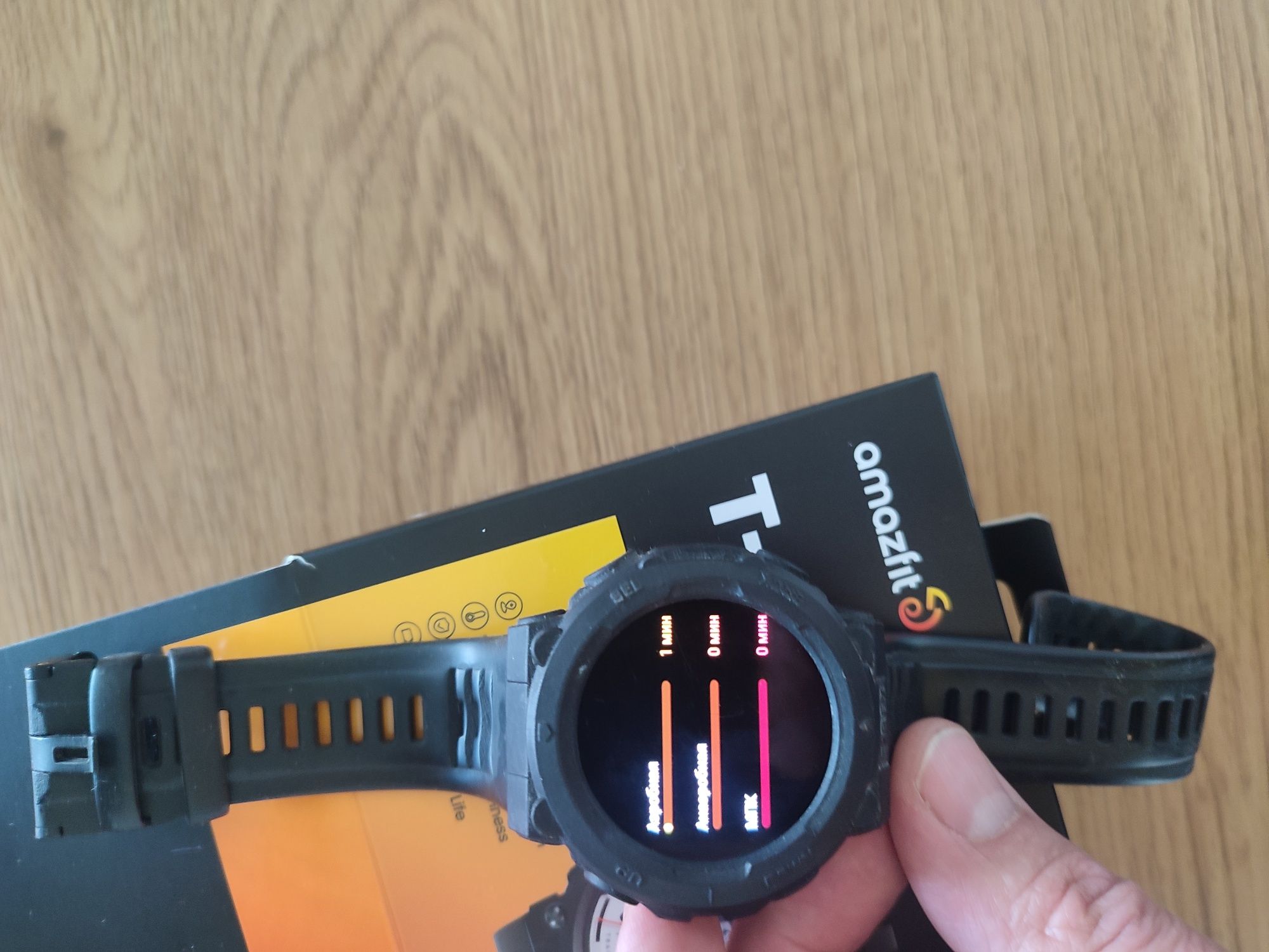 Годинник anazfit T-Rex 2 + чехол бампер часы