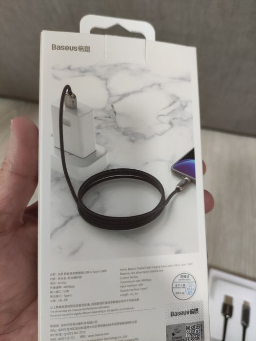 Кабель з дисплеєм Baseus