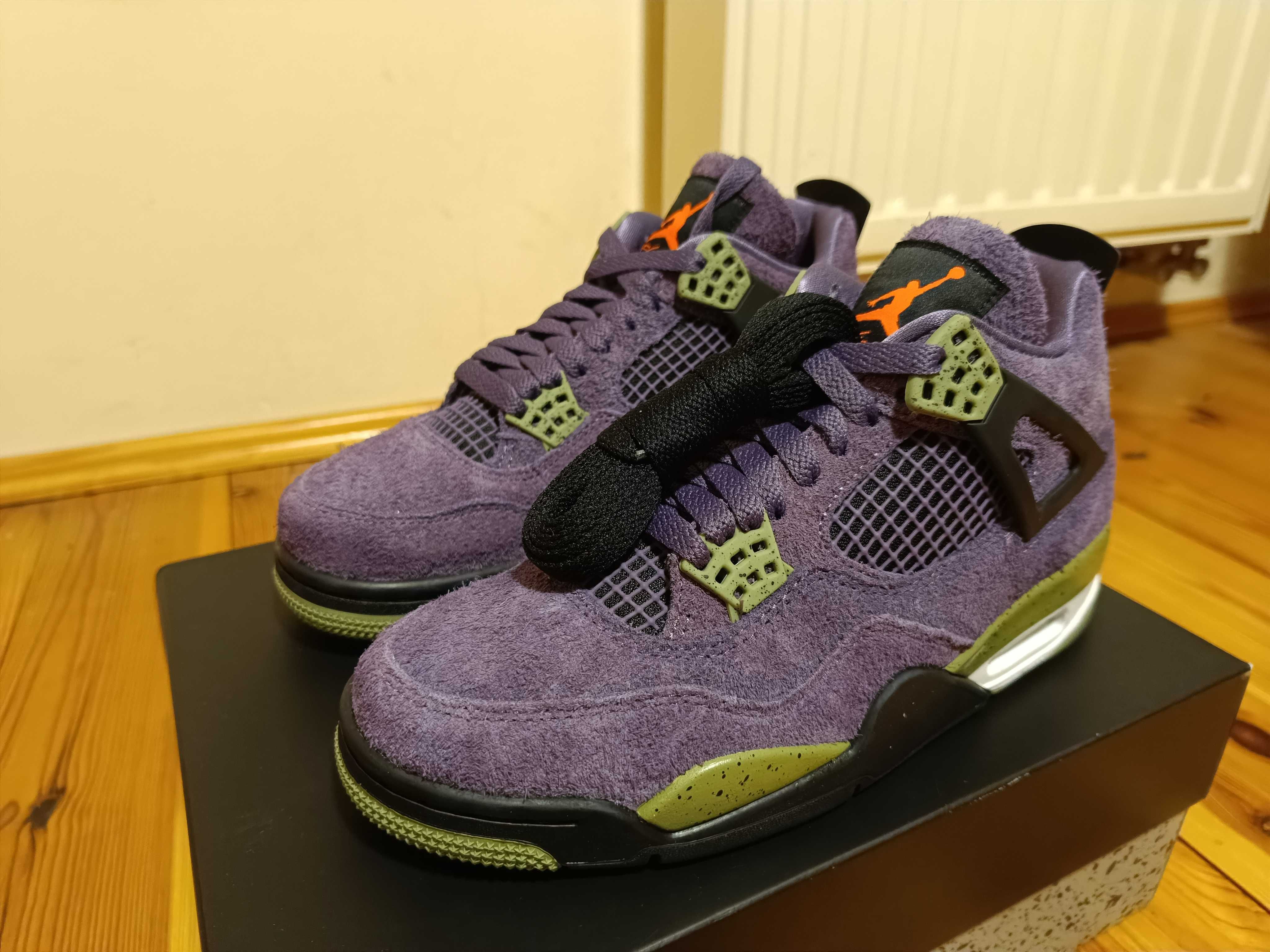 (roz. 39) Nike Jordan 4 Retro Canyon Purple AQ9129,-500