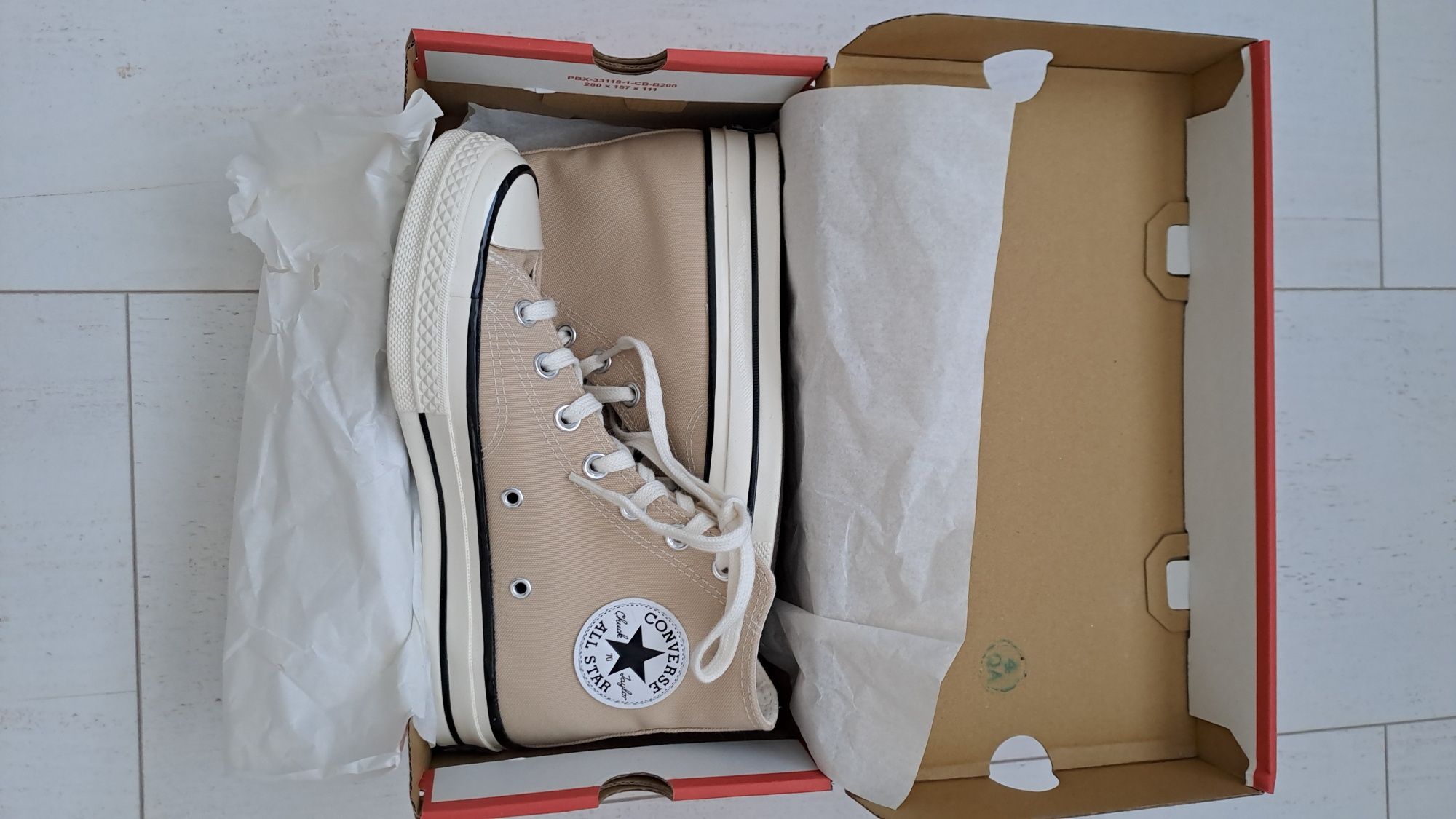 Converse Chuck 70 Vintage Canvas Cream stan idealny