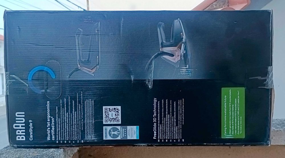 Ferro Caldeira Braun Carestle 9 Topo Gama PRONOVO com garantia!