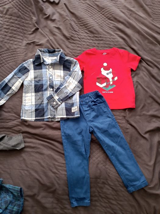 Paka ubrań dla chłopca r.98-104