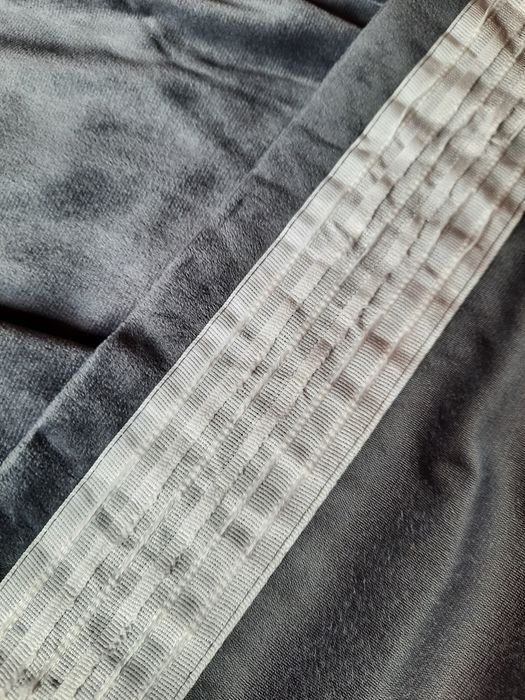 Zasłony welurowe Velvet szare 140x260.