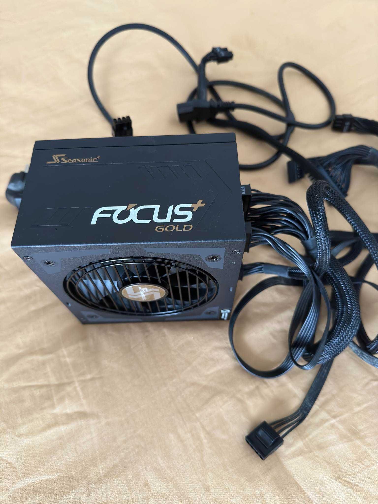 Fonte de Alimentação Seasonic FOCUS+ 650W Gold Full Modular