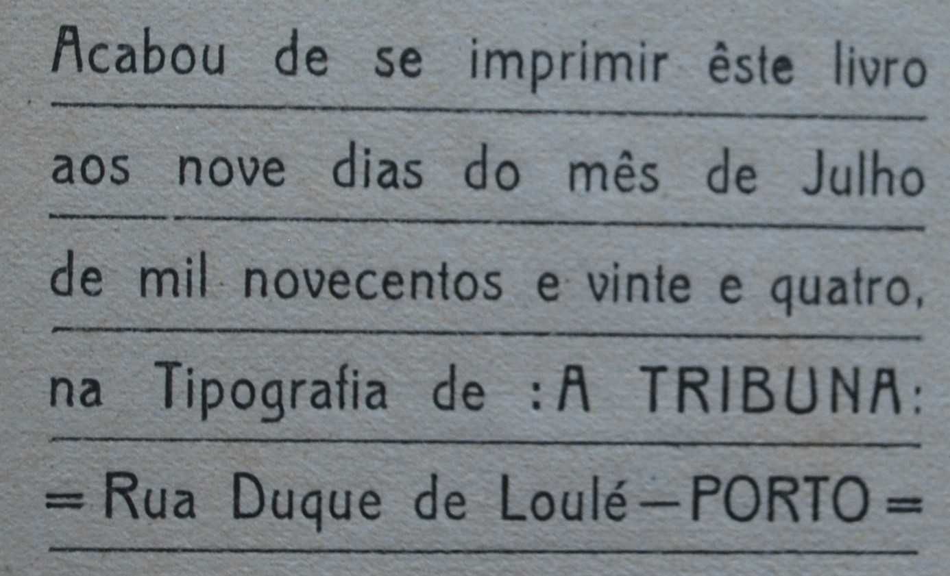 Cantares (Versos de Saudade) de Victor França - 1ª Edição 1924