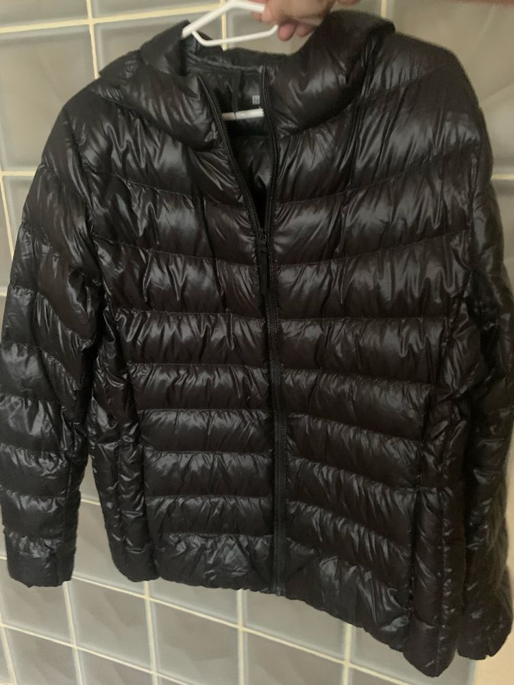 Ультратонкий пуховик Uniqlo, р. XL