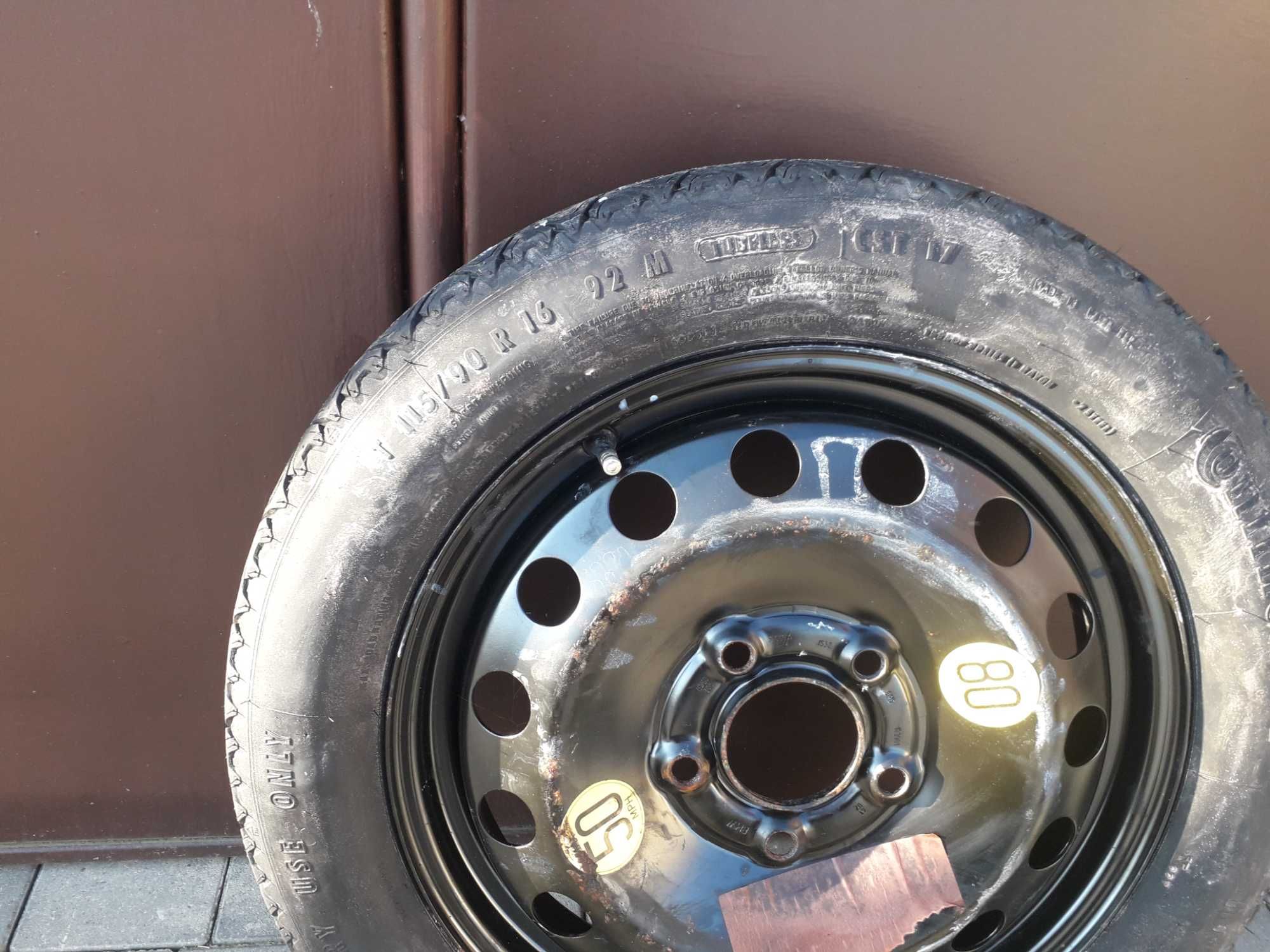 Koło dojazdowe zapasowe BMW e46 5x120 115/90 R16