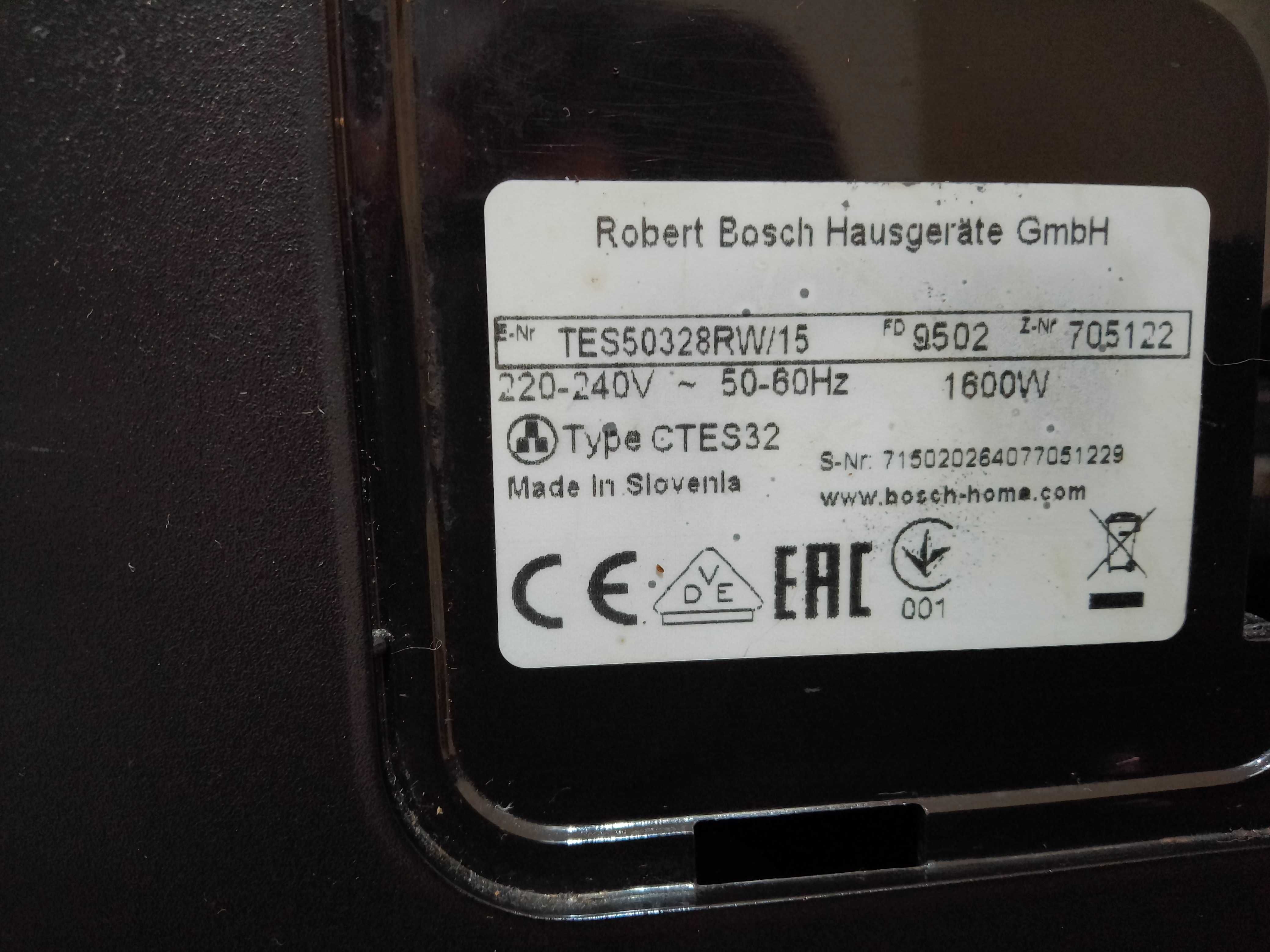 Ekspres ciśnieniowy do kawy Bosch CTES32 na części