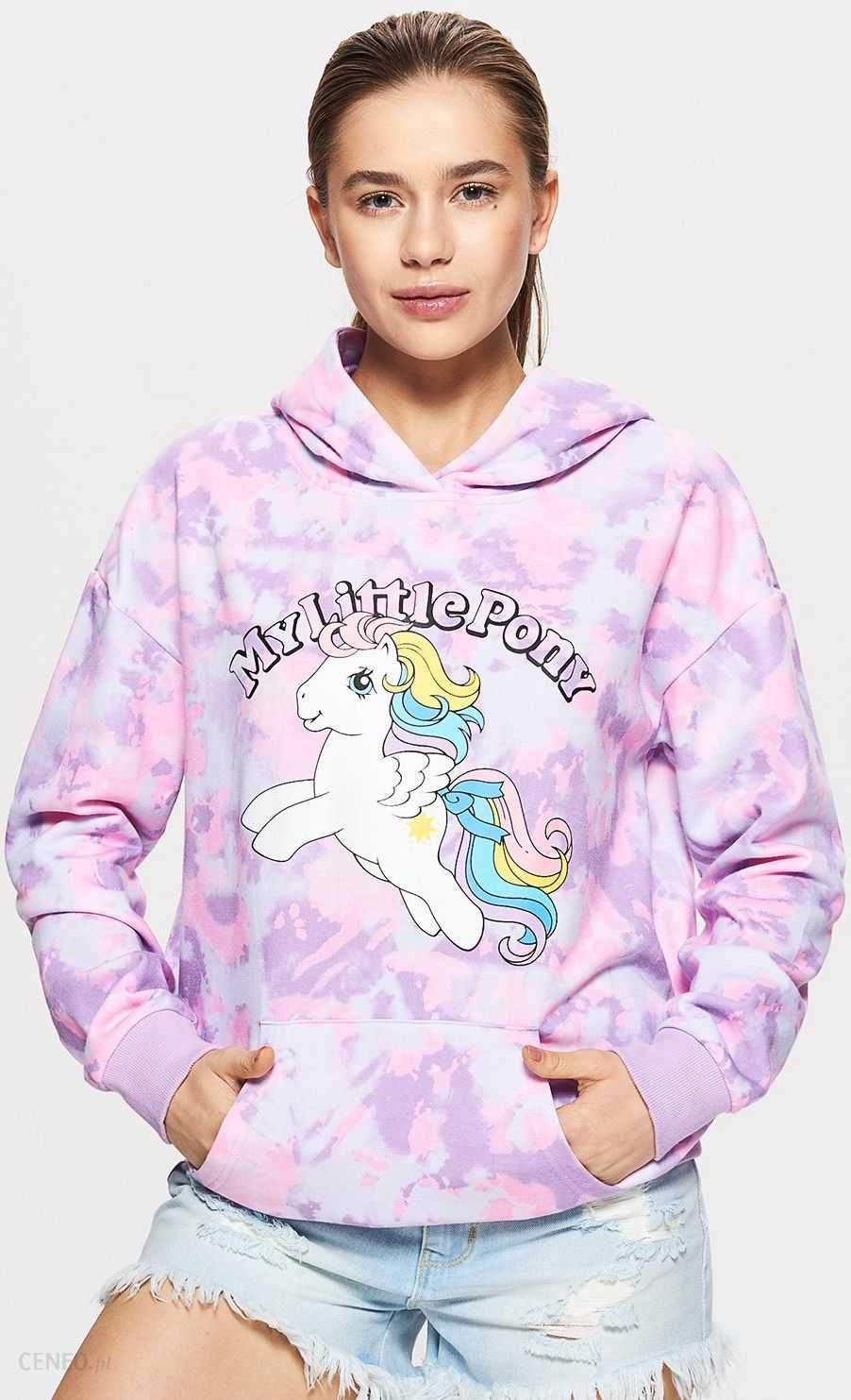 Bluza CROPP My little pony z kapturem roz.M stan bardzo dobry