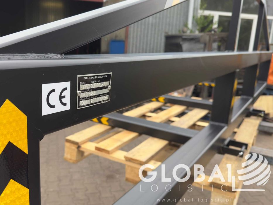 Trawersa na widły | 7000 mm | Do rur, profili, szpul | Linde, Toyota