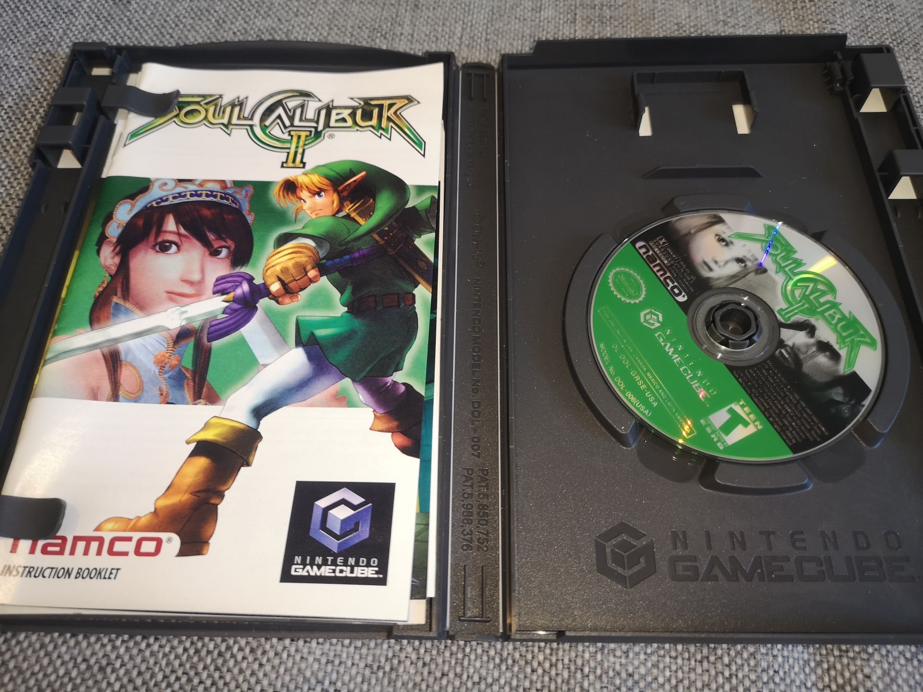 Soulcalibur II GAMECUBE gra NTSC USA (STAN BDB+) dla kolekcjonera