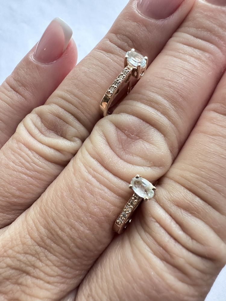 Серьги золотые 585, вес 2,42 грамм сережки