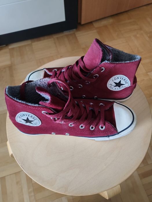 Trampki Converse skórzane rozm. 37,5