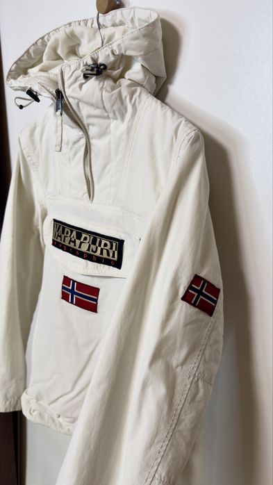Napapijri куртка анорак (оригінал), біла, розмір S