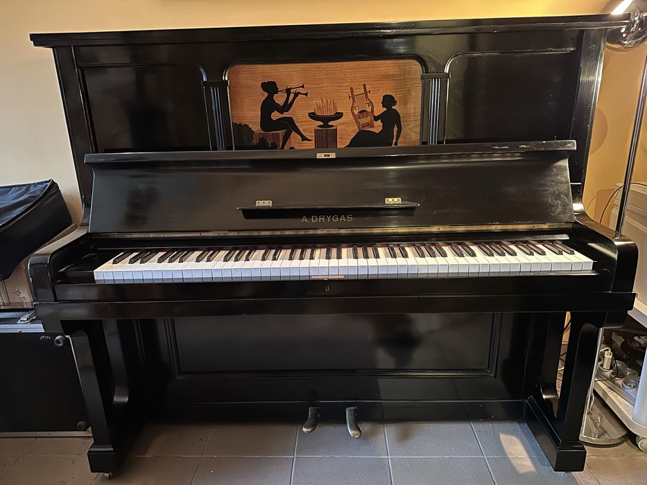 Zabytkowe pianino A. Drygas po renowacji – unikatowy instrument