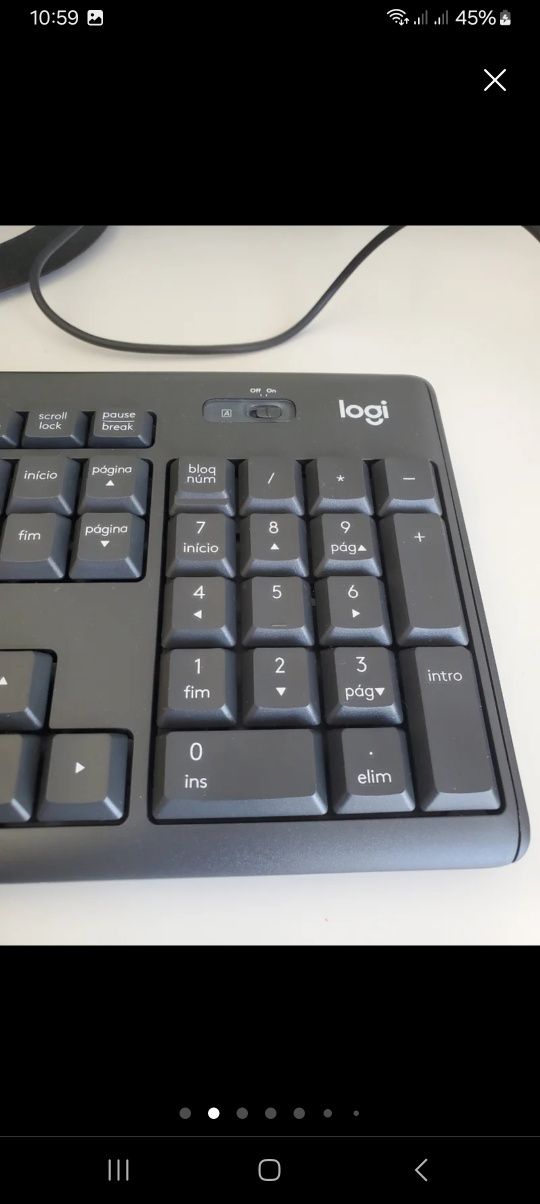 Teclado + Rato Logitech *NOVO*