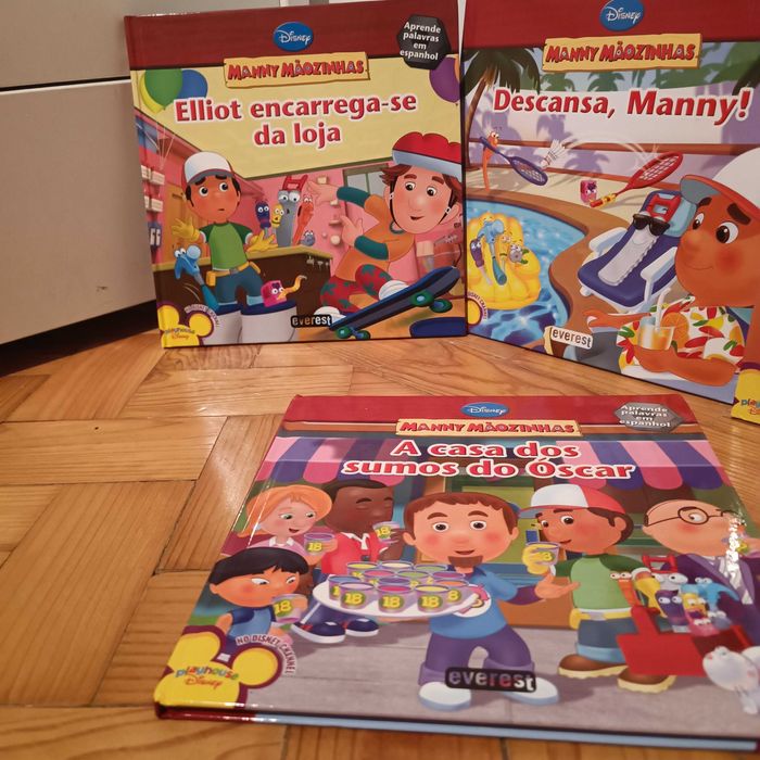 Livro infantis  Manny Maozinhas