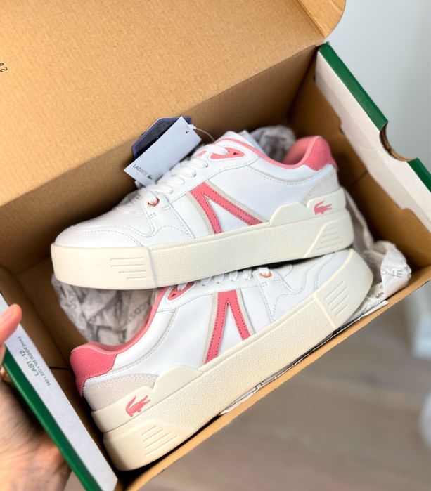 Ніжні жіночі шкіряні кросівки Lacoste ( L002 ) Оригінал ! 39 розмір