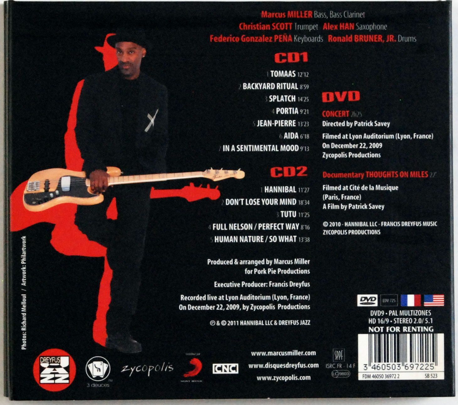 Marcus Miller - Tutu Revisited 2CD+DVD