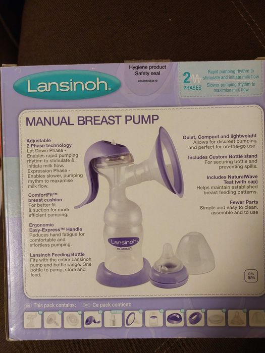 Ручний молоковідсмоктувач Lansinoh