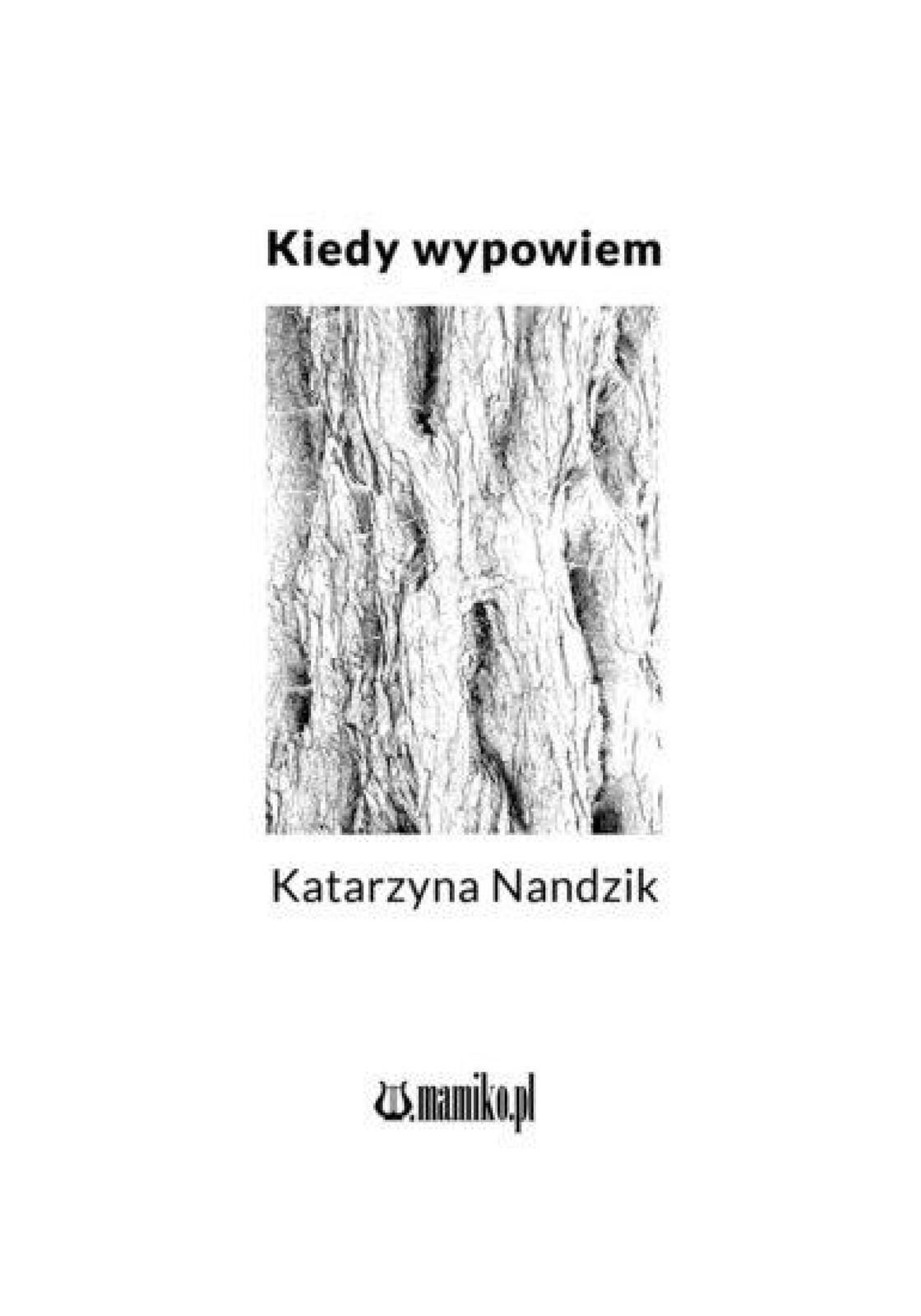Kiedy wypowiem Mamiko Katarzyna Nandzik Rok wydania: 2020