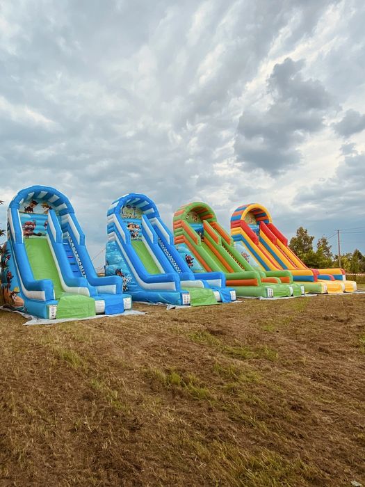 Zjeżdżalnie dmuchane duże psi patrol
