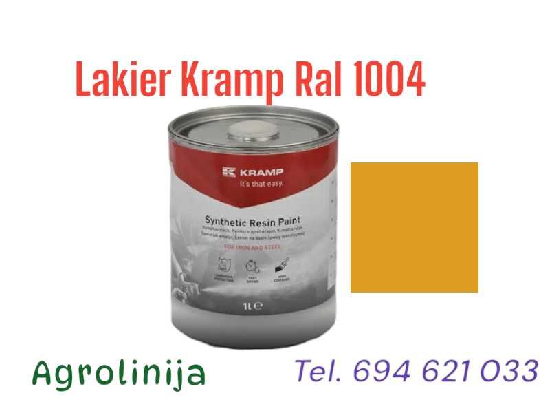 Lakier Kramp RAL-1004 Do maszyn rolniczych budowlanych 1L