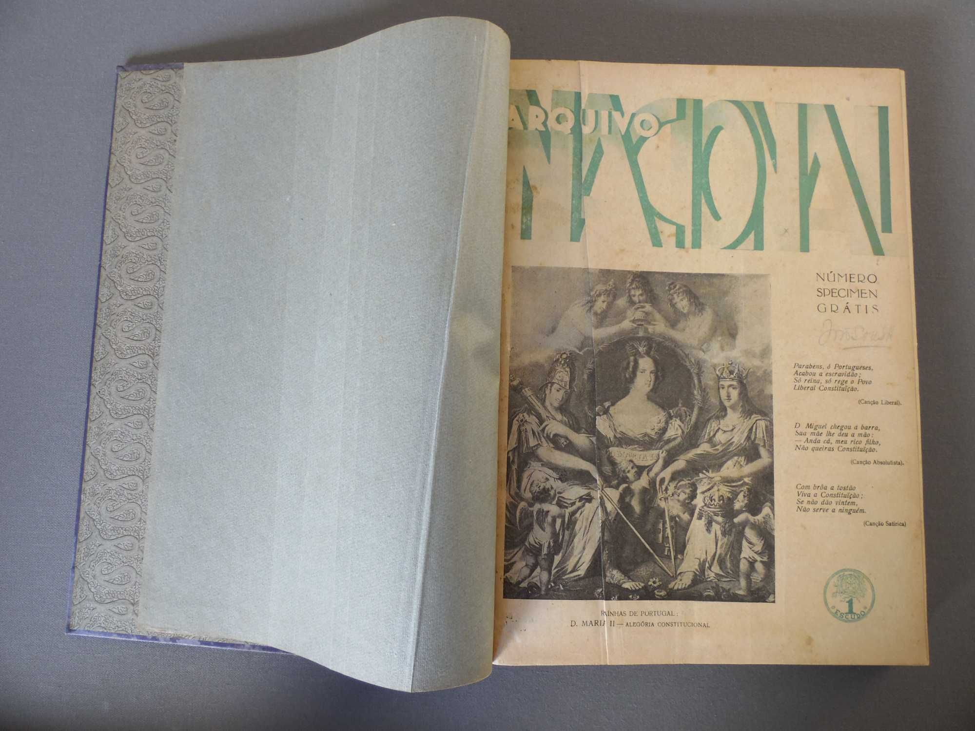 Livros Arquivo Nacional - 6 Vols, 3 Anos